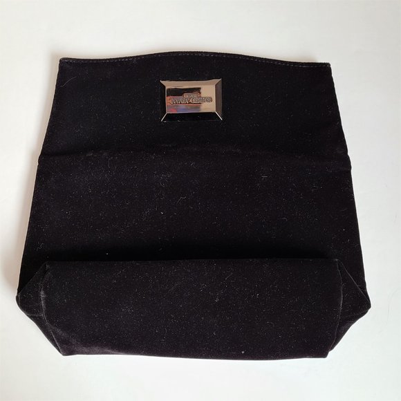 Giorgio Armani velvet perfumes bag clutch. - Picture 2 of 6